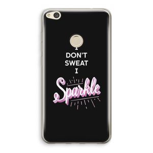 Sparkle quote: Huawei Ascend P8 Lite (2017) Transparant Hoesje