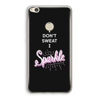 Sparkle quote: Huawei Ascend P8 Lite (2017) Transparant Hoesje