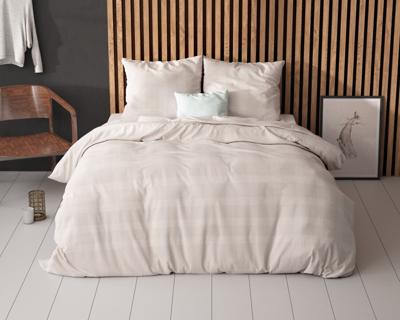 RoyalTextile - Mirela Dekbedovertrek Katoen - Zand - 240 x 220 RoyalTextile - Mirela Dekbedovertrek Katoen - Zand - 240 x 220