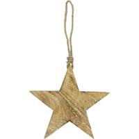 Hanger Star mangohout 19 cm | 48 stuks