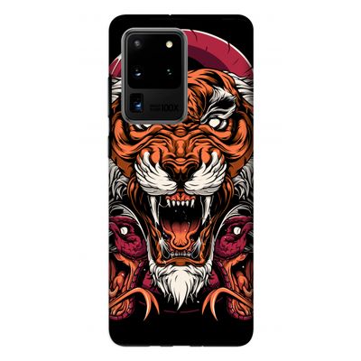 Tiger and Rattlesnakes: Samsung Galaxy S20 Ultra Tough Case