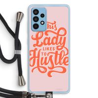 Hustle Lady: Samsung Galaxy A52 Transparant Hoesje met koord