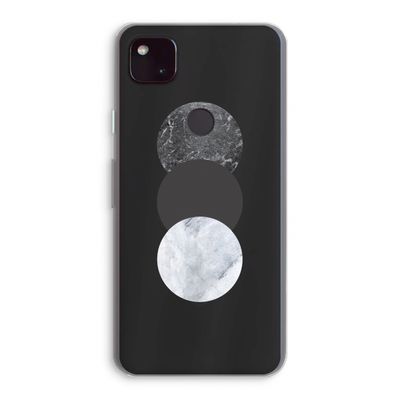 Marmeren cirkels: Google Pixel 4a 5G Transparant Hoesje