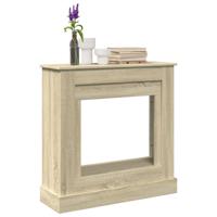 Haardombouw 90x30x90 cm bewerkt hout sonoma eikenkleurig