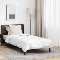Dekbed met Kussen met kussen 2 pcs Wit Microvezel