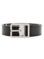 Montblanc ceinture en cuir à design réversible - Marron