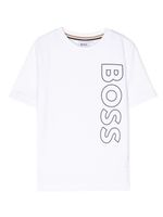 BOSS Kidswear t-shirt à logo imprimé - Blanc - thumbnail