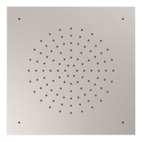 Hoofddouche Tres Exclusive | 38x38 cm | Vierkant | RVS look