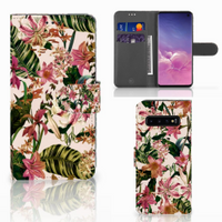 Samsung Galaxy S10 Hoesje Flowers