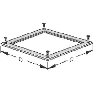 DUG 350-3 9  - Mounting cover for underfloor duct box DUG 350-3 9