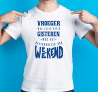 Gisteren was het weekend T-shirt