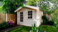 Woodpro Blokhut/Tuinhuis Tuut 300x250 cm- Zadeldak- Hout- Woodpro