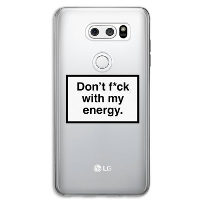 My energy: LG V30 Transparant Hoesje