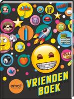 Emoji Vriendenboekje Zwart