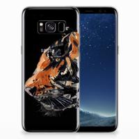 Smartphone hoesje Samsung Galaxy S8 Watercolor Tiger