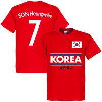 Zuid Korea Son 7 Team T-Shirt