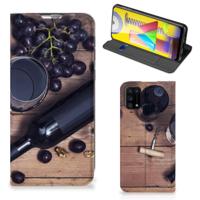 Samsung Galaxy M31 | Flip Style Cover | Wijn Samsung Galaxy M31 | Flip Style Cover | Wijn