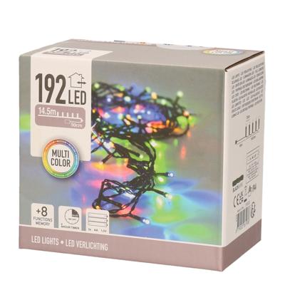 Kerstverlichting - LED gekleurd - op batterijen - 14 meter Kerstverlichting - LED gekleurd - op batterijen - 14 meter