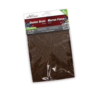 Strooisel - donker bruin - medium - 50g - My village