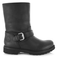 PANAMA JACK Singapur B22 Zwart Leer Biker boots Dames