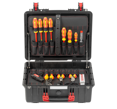 Gedore Gereedschapset ELEKTRICIEN | in Though Case koffer | 89-dlg - R21652089