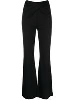 DVF Diane von Furstenberg pantalon Leigh évasé - Noir - thumbnail