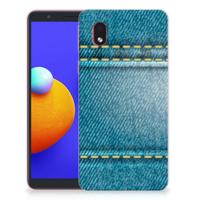 Samsung Galaxy A01 Core | Sillicone Back Cover | Jeans