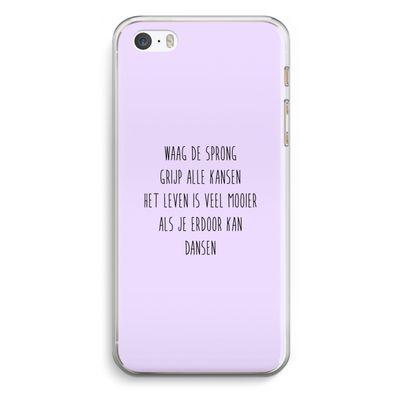 Sprong: iPhone 5 / 5S / SE Transparant Hoesje