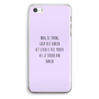 Sprong: iPhone 5 / 5S / SE Transparant Hoesje