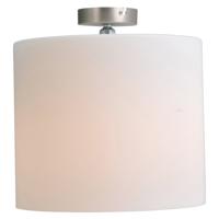 Masterlight PlafondlampCilindra 35cm wit met metaalgrijs - 5111-37-06