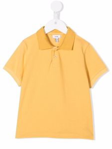 Knot polo Sloane en coton biologique - Jaune