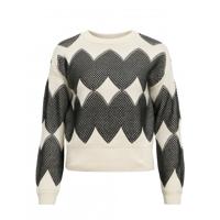 Object - Beige | Dames | Trui | Beige | XS | regular | Kamst mode