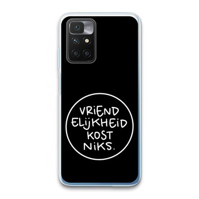 Vriendelijkheid: Xiaomi Redmi 10 Transparant Hoesje