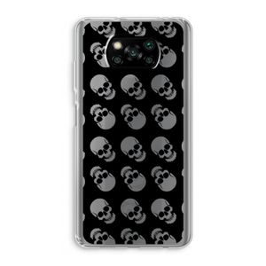 Musketon Skulls: Xiaomi Poco X3 NFC Transparant Hoesje