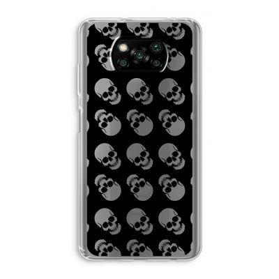 Musketon Skulls: Xiaomi Poco X3 NFC Transparant Hoesje