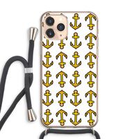 Musketon Anchor: iPhone 11 Pro Max Transparant Hoesje met koord
