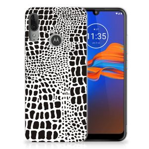 Motorola Moto E6 Plus TPU Hoesje Slangenprint