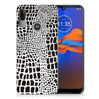 Motorola Moto E6 Plus TPU Hoesje Slangenprint - thumbnail