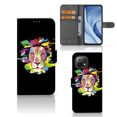 Xiaomi 11 Lite 5G NE | Mi 11 Lite Leuk Hoesje Lion Color Xiaomi 11 Lite 5G NE | Mi 11 Lite Leuk Hoesje Lion Color