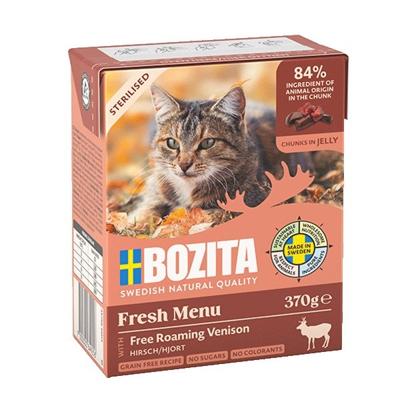 BOZITA Fresh Menu Sterilised Venison - nat kattenvoer - 370g