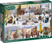 A Winter in London Puzzel 1000 Stukjes