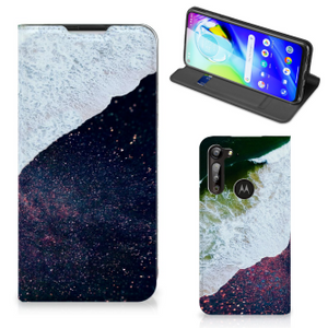 Motorola Moto G8 Power Stand Case Sea in Space