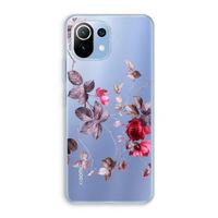 Mooie bloemen: Xiaomi Mi 11 Lite Transparant Hoesje