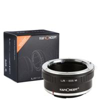 K&F Concept lens adapter Leica R naar Canon EOS M (EF-M mount) voor gebruik van Leica R objectieven op Canon EOS M camera's