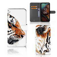 Hoesje Nokia XR21 Watercolor Tiger - thumbnail