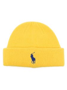 Polo Ralph Lauren bonnet Polo Pony - Jaune