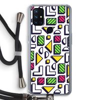 8-bit N°4: OnePlus Nord N10 5G Transparant Hoesje met koord