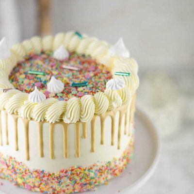 Gouden Drip Taart