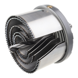 Wolfcraft Profi-gatzaag | 5-delig | Ø28, 35, 50, 68, 75mm | 1 set - 2220000