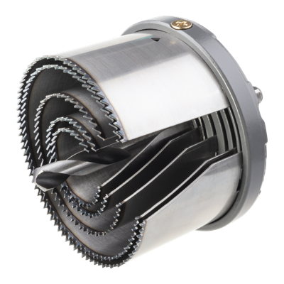 Wolfcraft Profi-gatzaag | 5-delig | Ø28, 35, 50, 68, 75mm | 1 set - 2220000